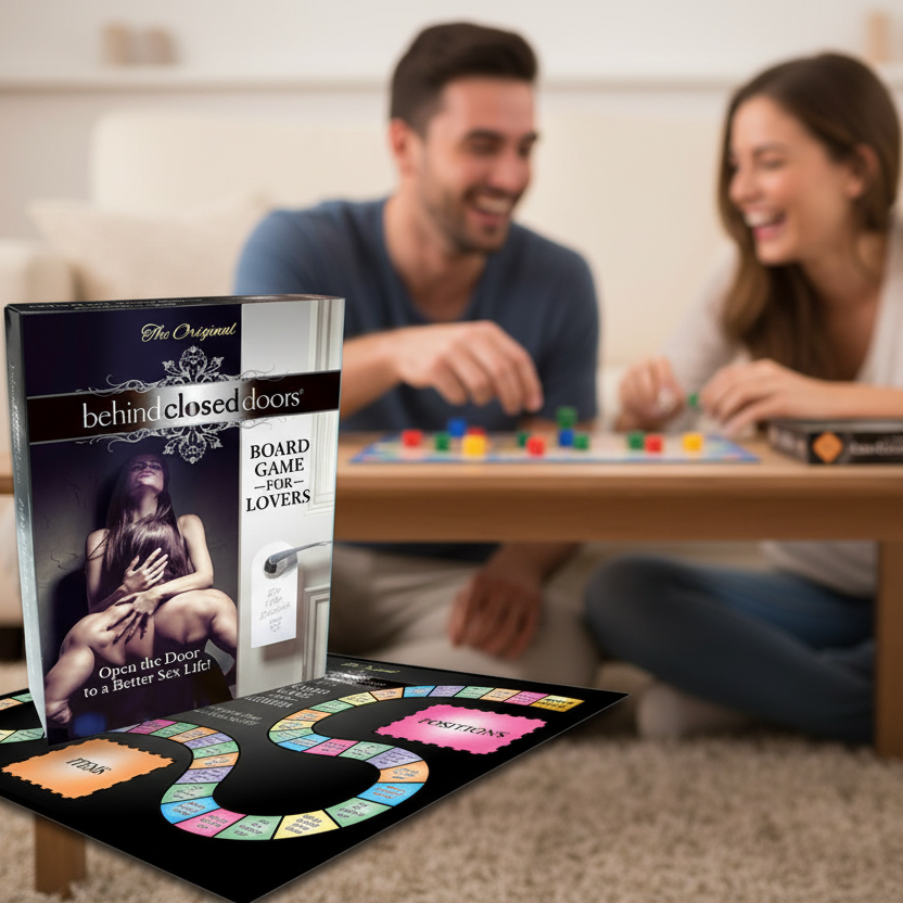 Behind Closed Doors Board Game for Couples | The Love Boulevard
