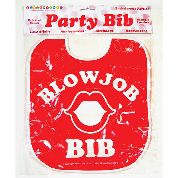 Blow Job Bib Adult Novelty Gag Gift | The Love Boulevard