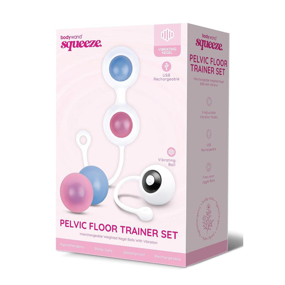 Bodywand Squeeze Vibrating Pelvic Floor Trainer Set | The Love Boulevard