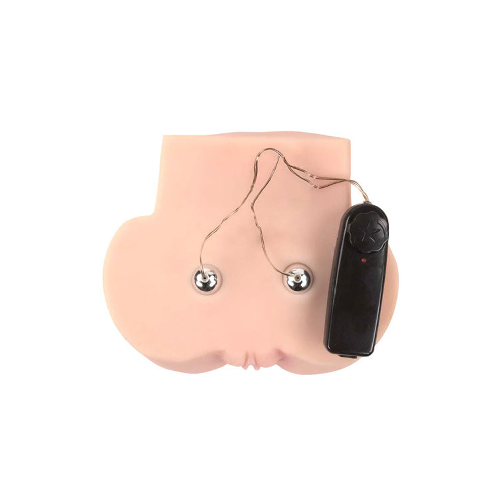 Adam & Eve Doggie Style Debbie 19.1cm (7.5 inches) light-tone vibrating torso masturbator — product view 4