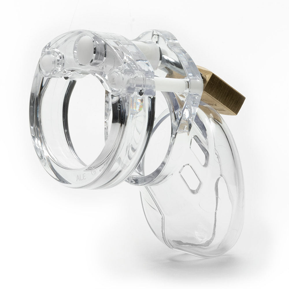 CB‑6000S Clear Chastity Cock Cage Kit | The Love Boulevard