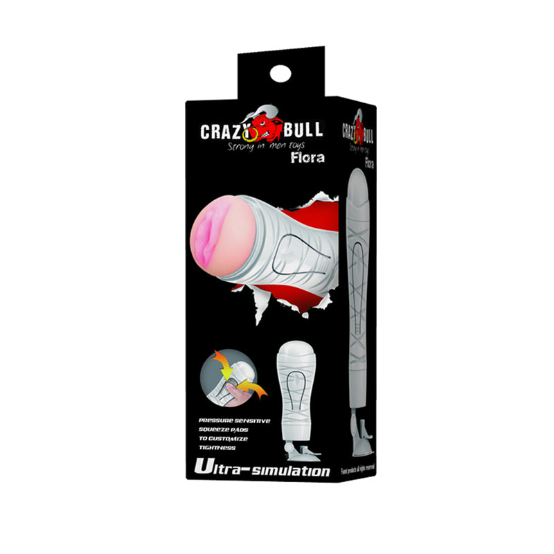 Crazy Bull Flora Squeezable Vagina Stroker | The Love Boulevard