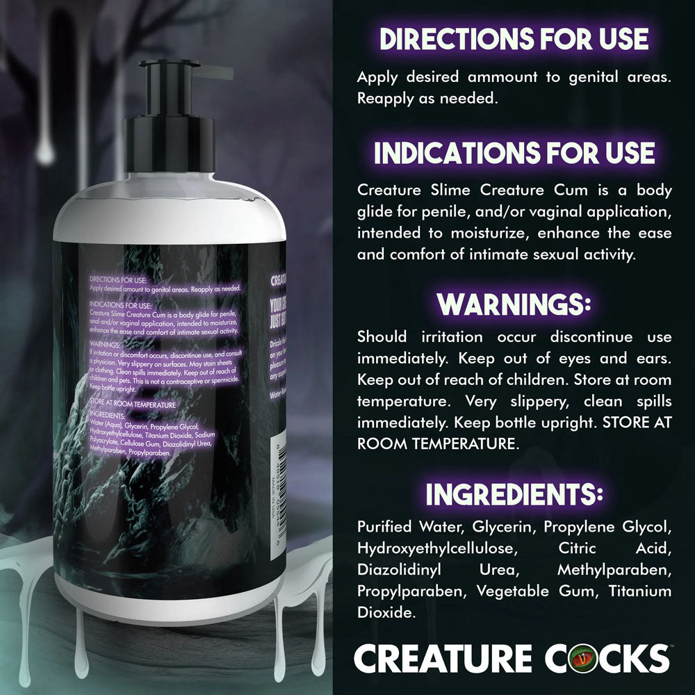 Creature Slime Cum Lubricant 473ml | The Love Boulevard