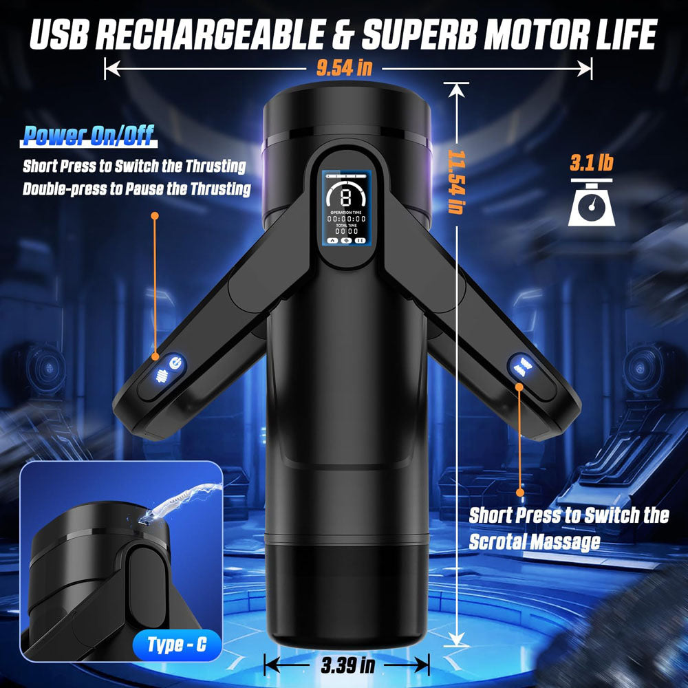 CyberSkin The Wing Thrusting Masturbator | The Love Boulevard