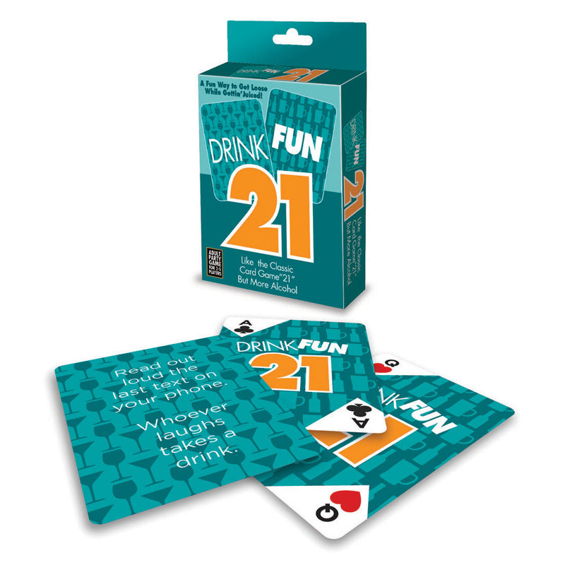 Drink Fun 21 Adult Drinking Party Game | The Love Boulevard