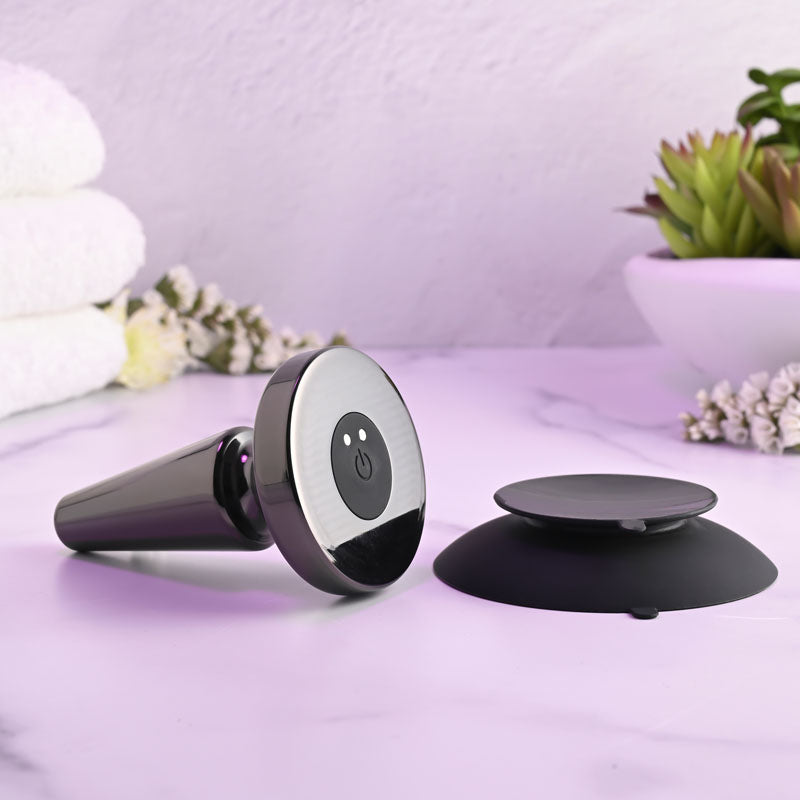 Evolved Beginner Metal Vibrating Butt Plug | The Love Boulevard