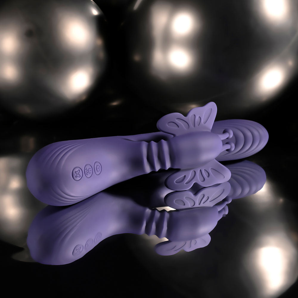 Evolved Wings of Frenzy purple butterfly vibrator — product image 5