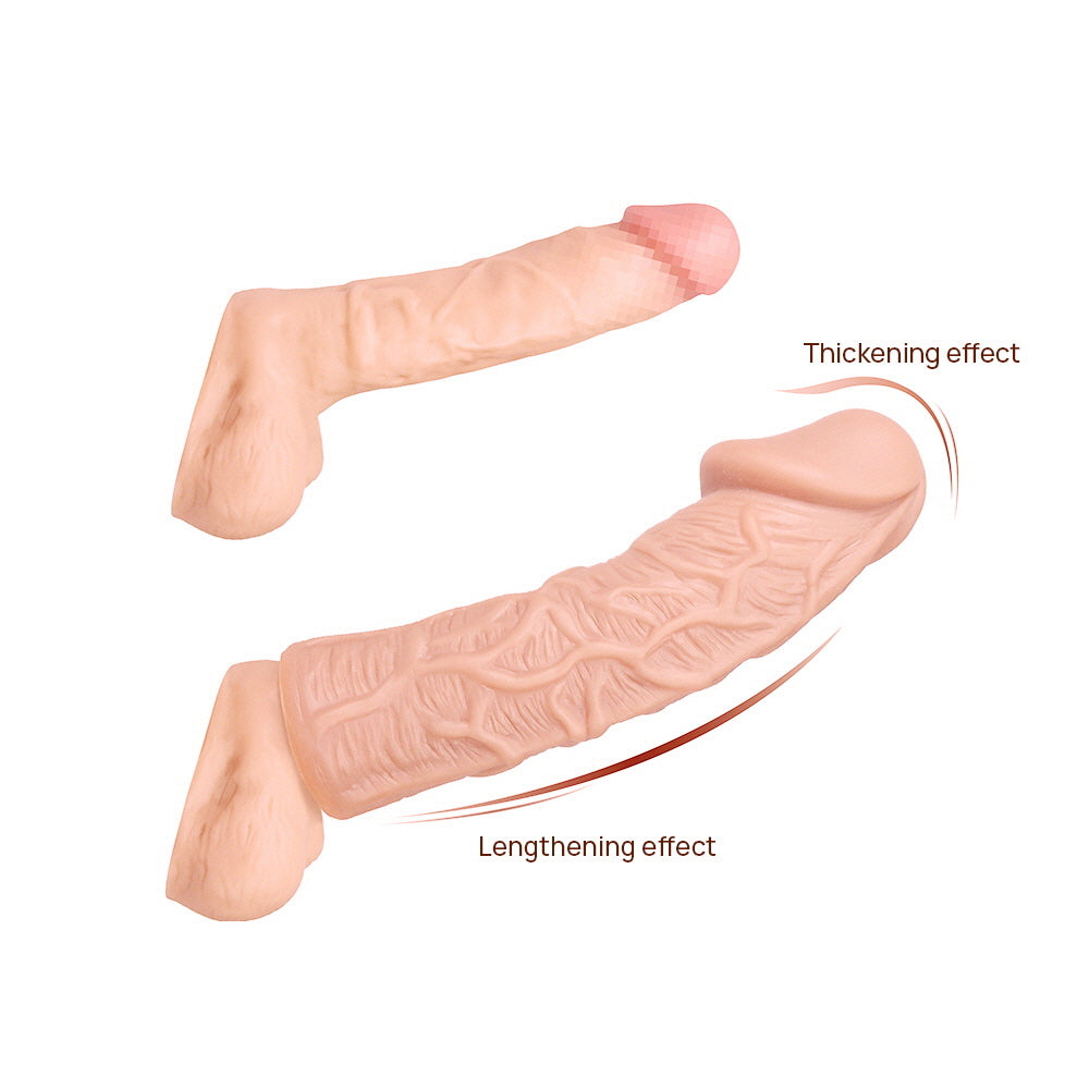 Kokos Extreme Sleeve 05 Medium 14.7cm (5.79 inches) light-tone penis sleeve — product view 3