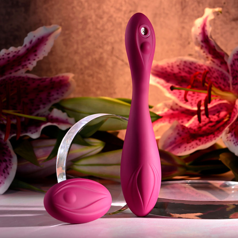 Evolved Cherry Pose Flexible USB Vibrator | The Love Boulevard