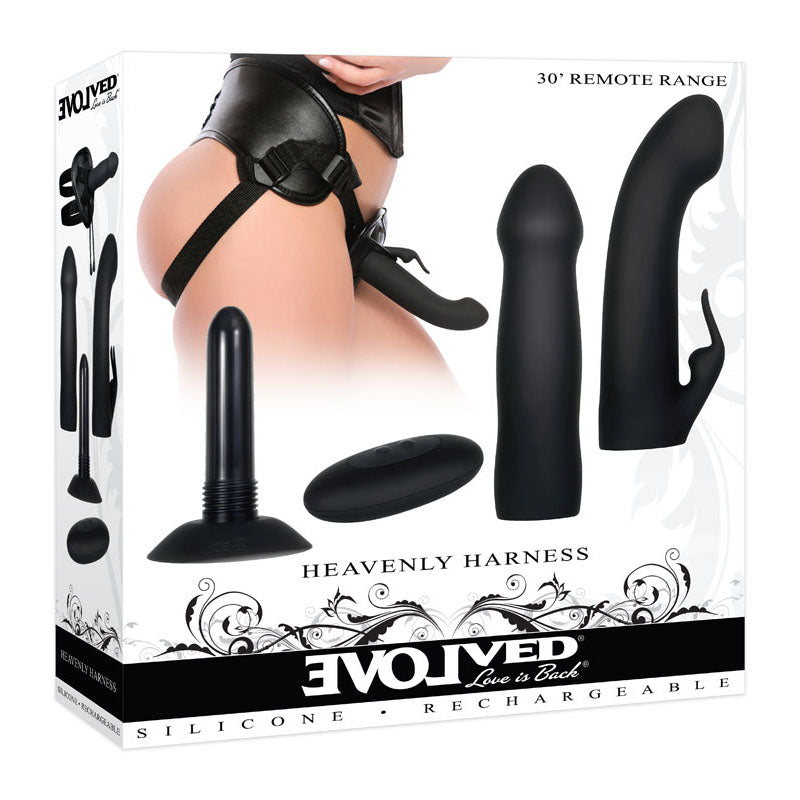 Evolved Heavenly Harness Strap-On Kit | The Love Boulevard