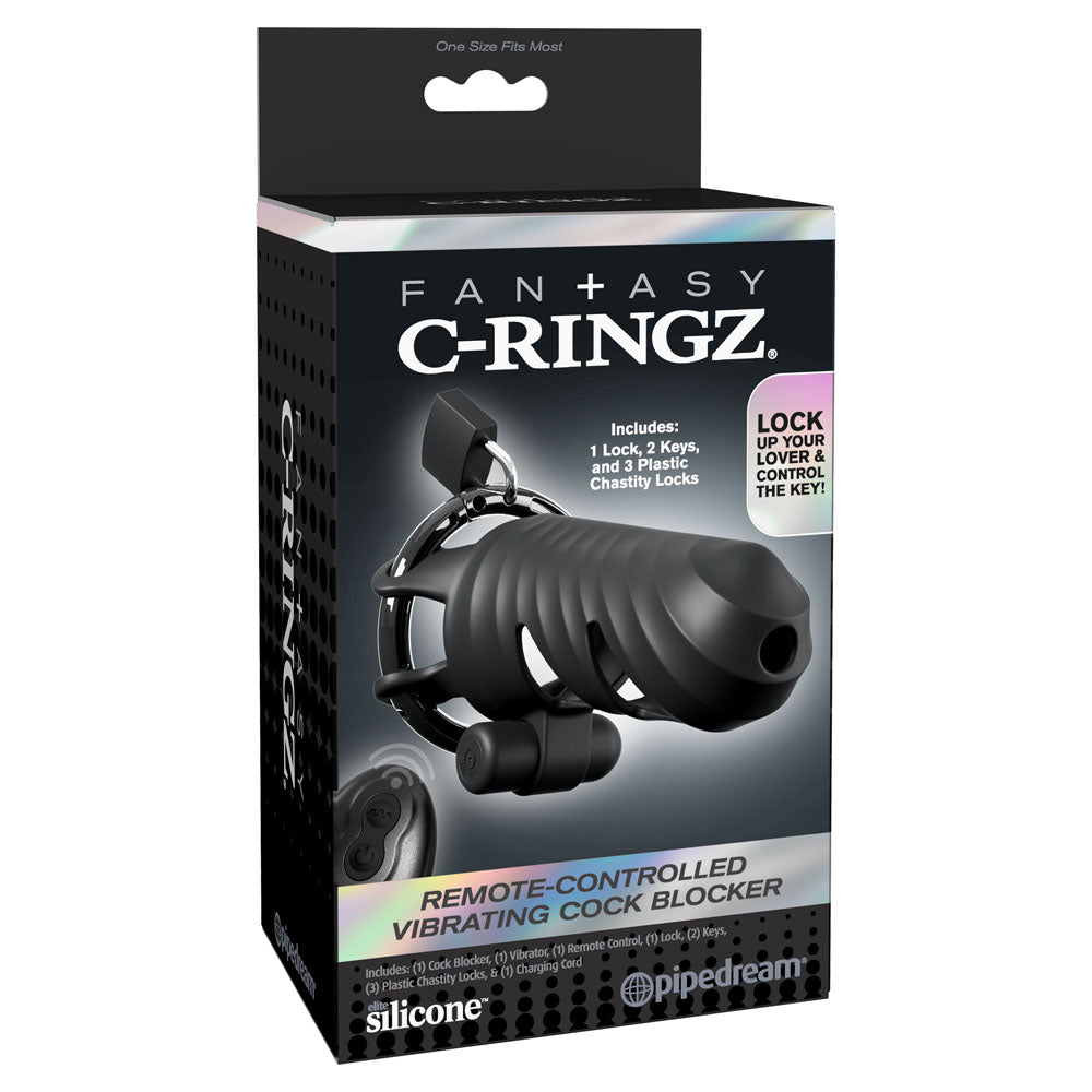 Fantasy C-Ringz Vibrating Cock Blocker | The Love Boulevard