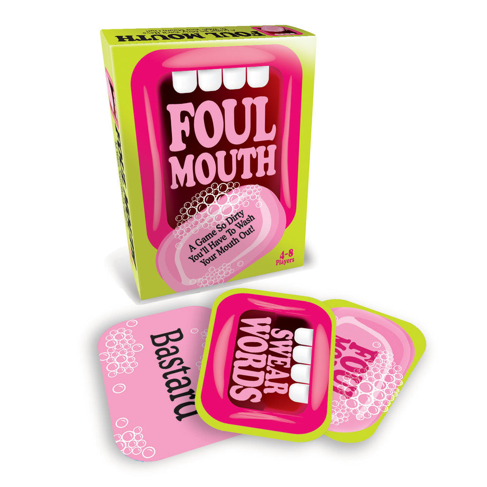 Foul Mouth Novelty Card Game | The Love Boulevard