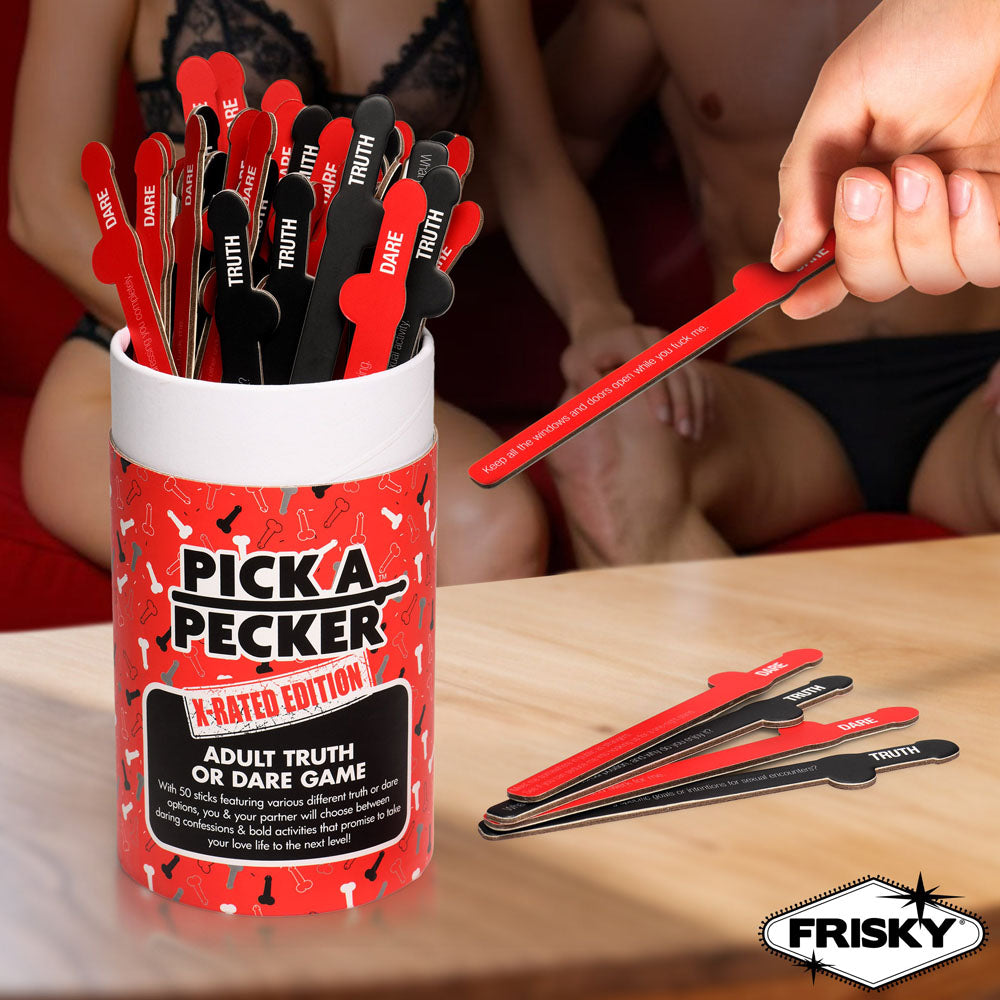Frisky Pick A Pecker X-Rated Truth Or Dare Game | The Love Boulevard