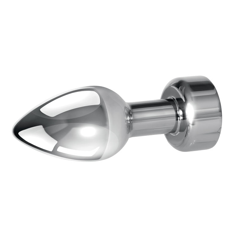 Gender X Rockin' Metal Plug 9.3cm Vibrating Butt Plug | The Love Boulevard