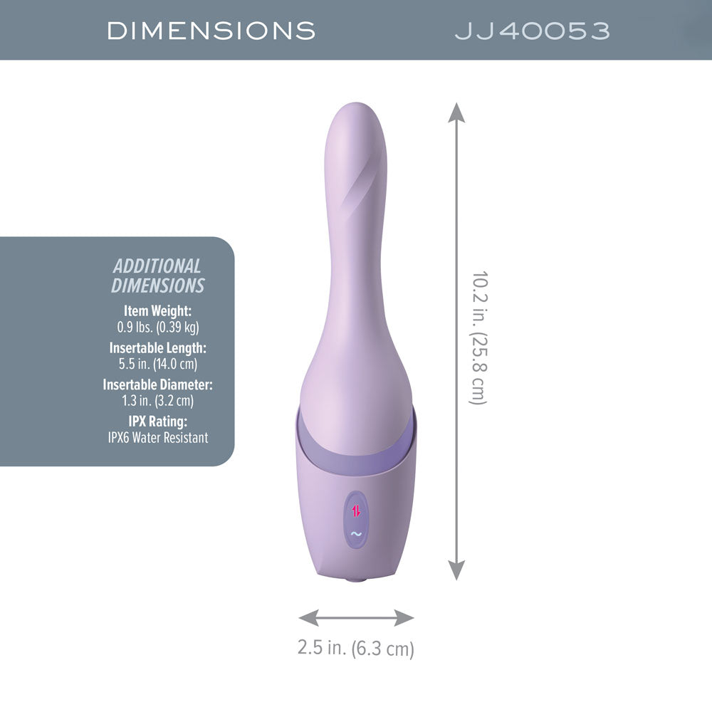 JimmyJane Hello Bang Warming Thrusting Vibrator | The Love Boulevard