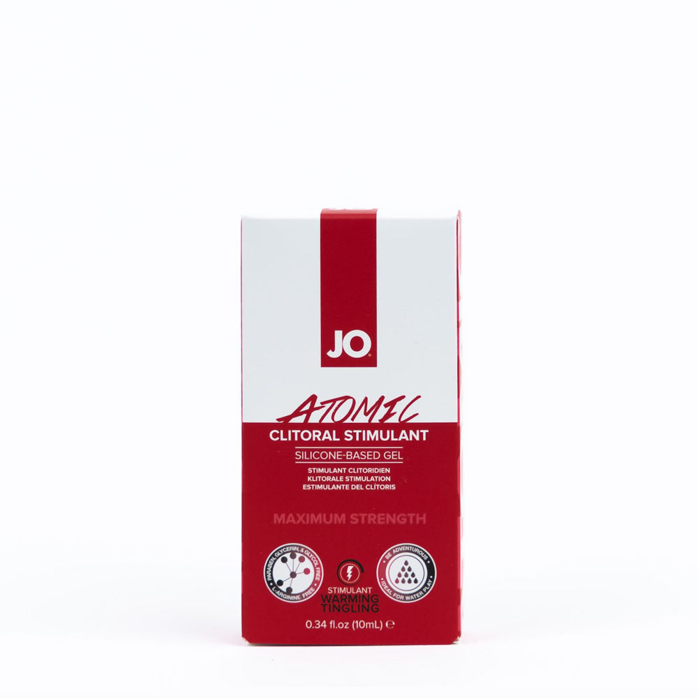 JO Atomic Clitoral Gel 10ml | The Love Boulevard