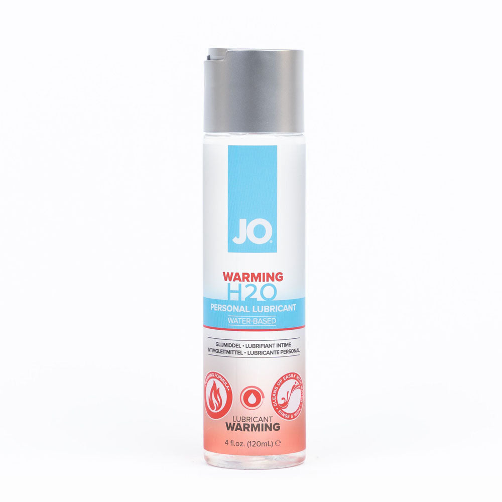 JO H2O Warming Water-Based Lubricant 120ml | The Love Boulevard