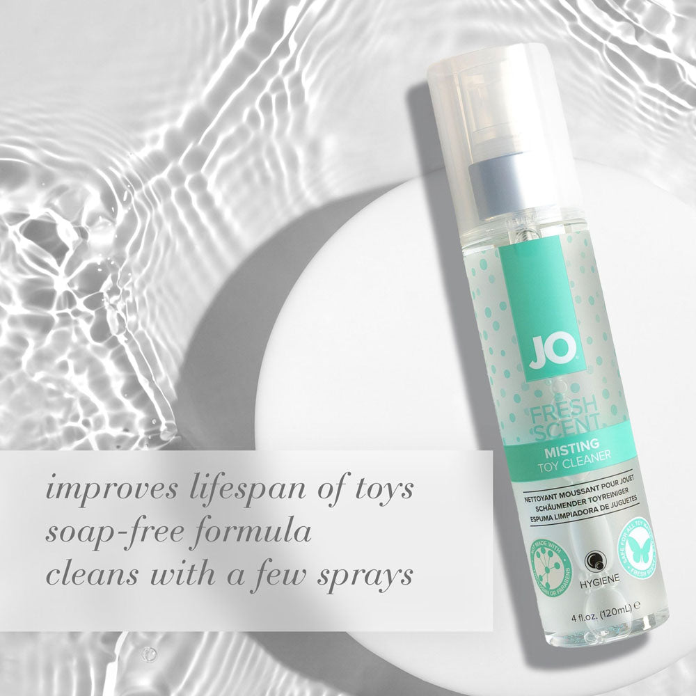 JO Misting Toy Cleaner With Quick-Clean Spray 120ml | The Love Boulevard