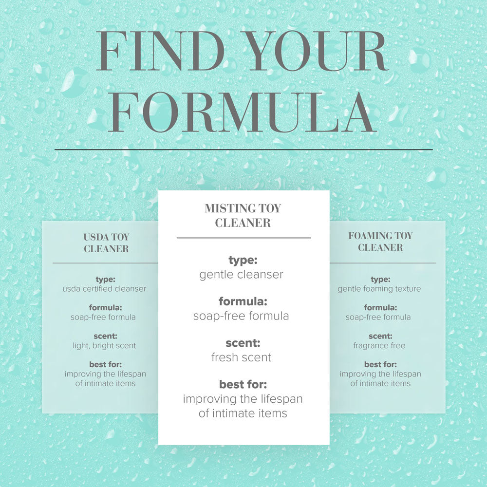 JO Misting Toy Cleaner With Quick-Clean Spray 120ml | The Love Boulevard