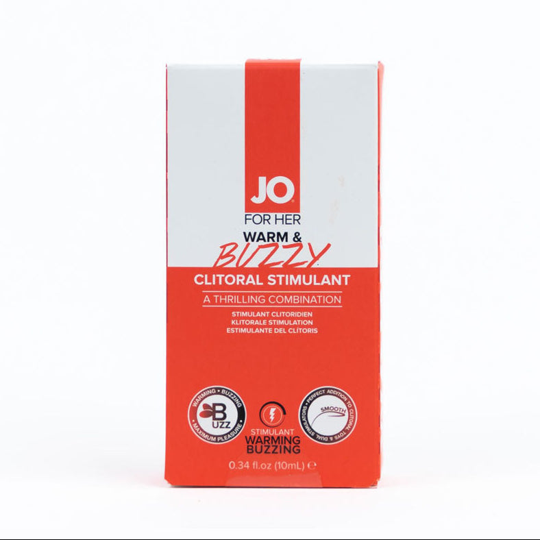 JO Warm and Buzzy warming sensation gel for women 10ml
