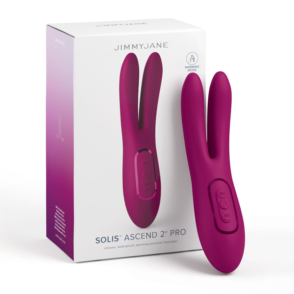 JimmyJane Solis Ascend 2 Pro Warming Dual-Tip Vibrator | The Love Boulevard