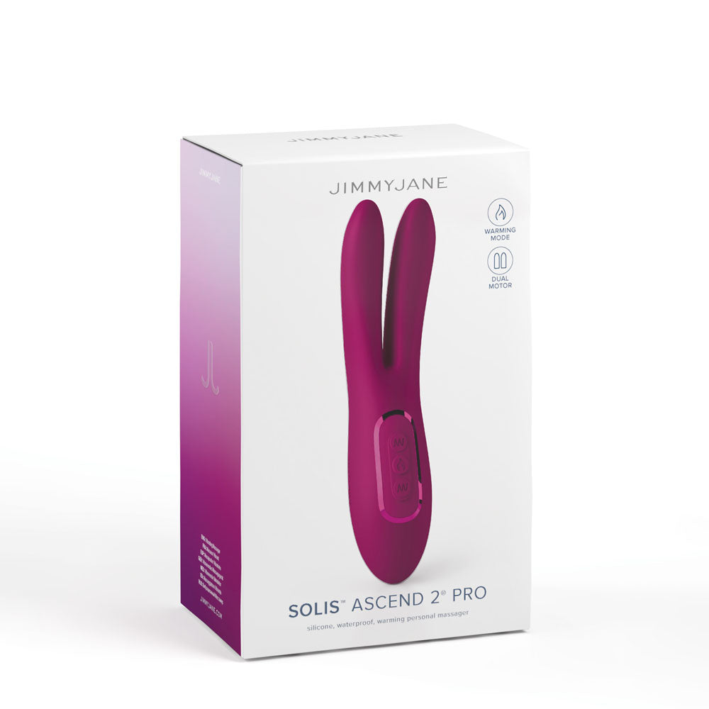 JimmyJane Solis Ascend 2 Pro Warming Dual-Tip Vibrator | The Love Boulevard