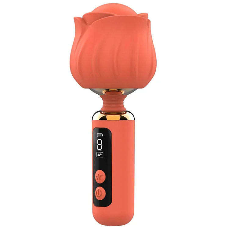 Adam & Eve Rizzy Rose 12.7cm (5 inches) coral mini wand — product image 2