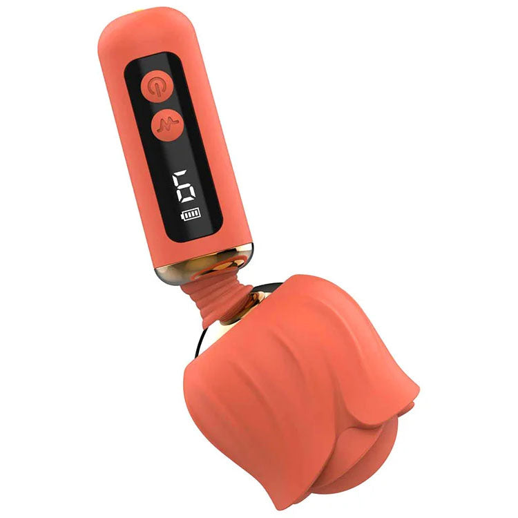 Adam & Eve Rizzy Rose 12.7cm (5 inches) coral mini wand — product image 3