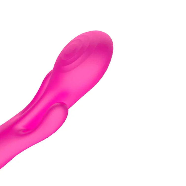 Adam & Eve Hyper Wave pink rabbit vibrator 22.9cm – product view 5