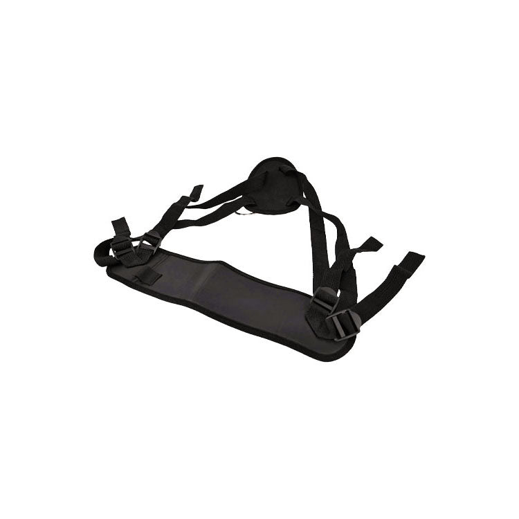 Adam & Eve Eve’s black adjustable strap-on harness – product view 3