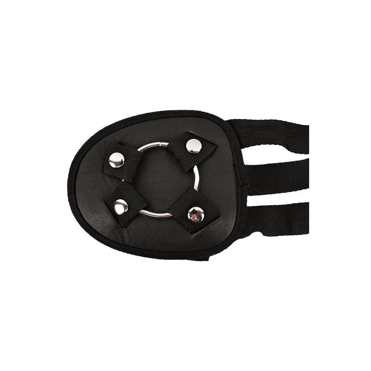 Adam & Eve Eve’s black adjustable strap-on harness – product view 4