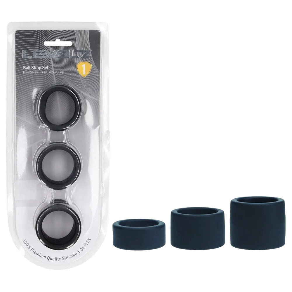 Levelz Liquid Silicone Ball Stretcher Set of 3 | The Love Boulevard