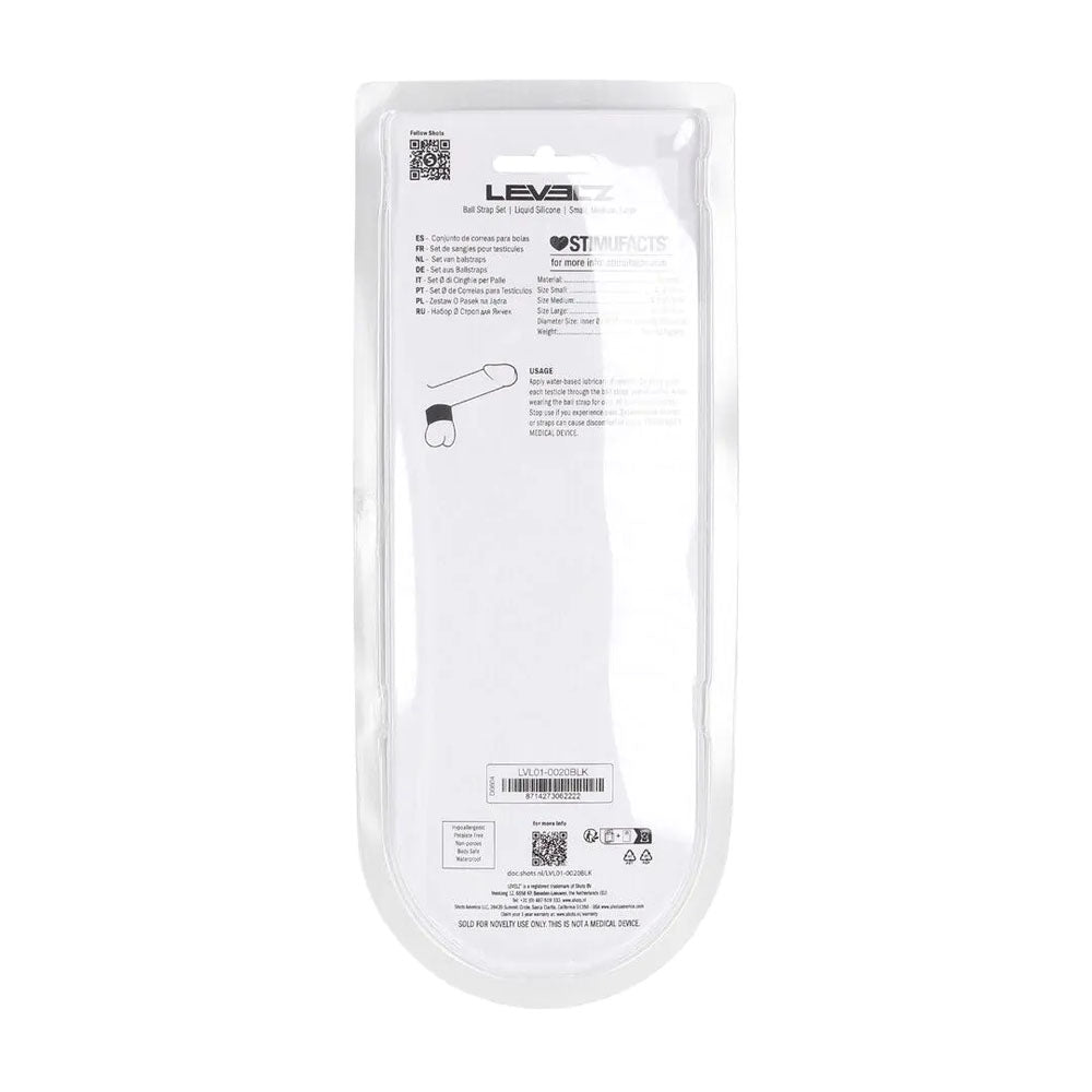 Levelz Liquid Silicone Ball Stretcher Set of 3 | The Love Boulevard