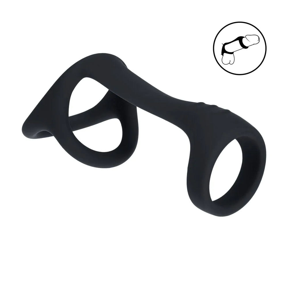 Levelz Tri O Silicone Shaft Cock & Ball Ring | The Love Boulevard