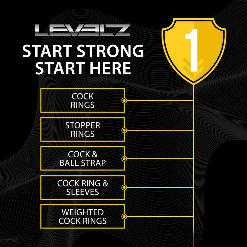 Levelz Tri O Silicone Shaft Cock & Ball Ring | The Love Boulevard