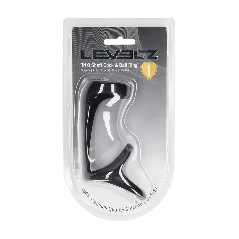 Levelz Tri O Silicone Shaft Cock & Ball Ring | The Love Boulevard