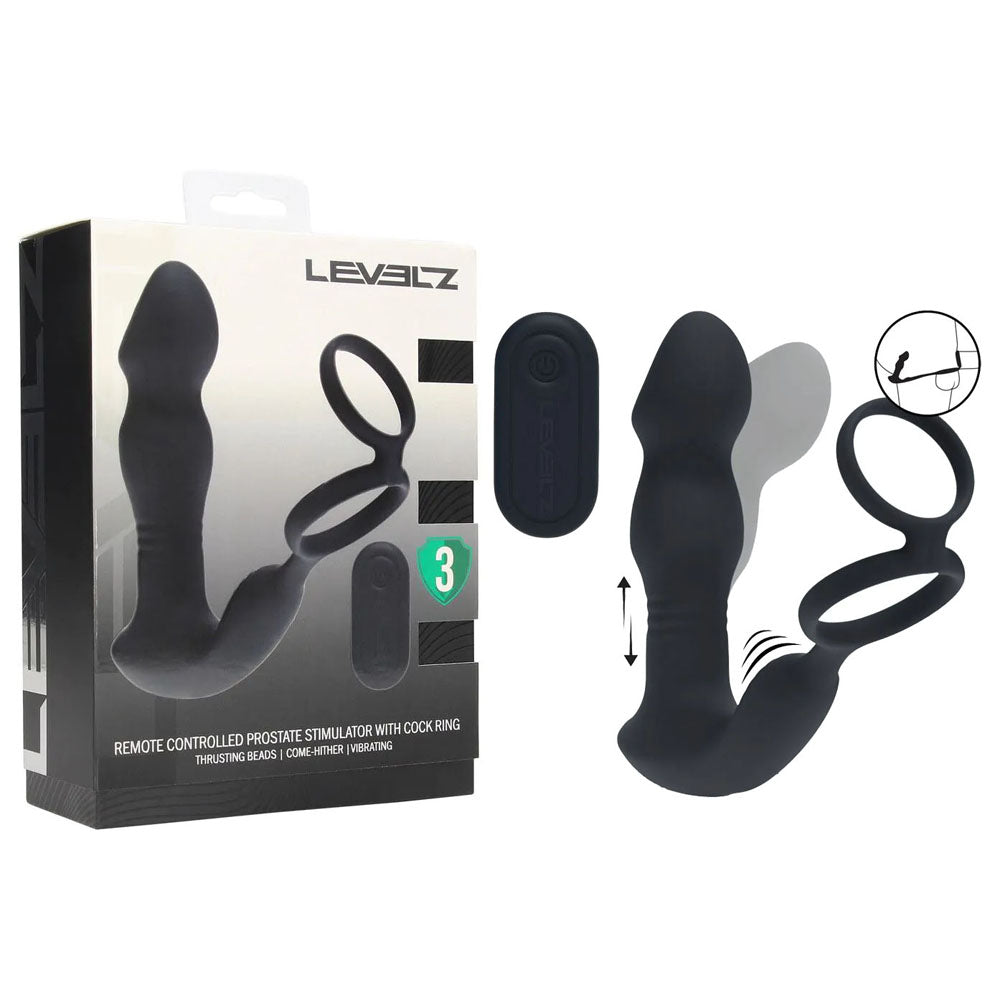 Levelz Triple-Motor Remote Prostate Stimulator | The Love Boulevard