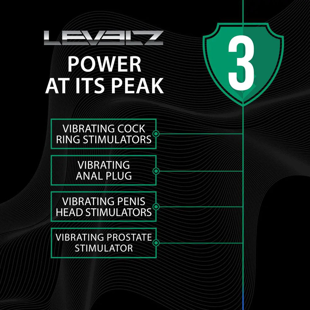 Levelz Triple-Motor Remote Prostate Stimulator | The Love Boulevard