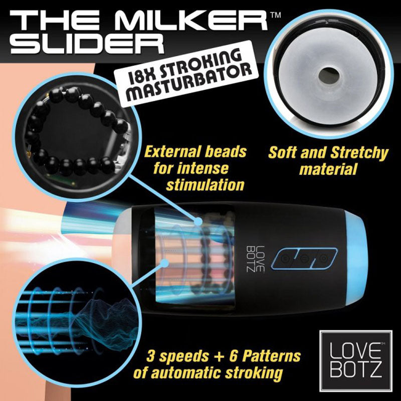 LoveBotz Milker Slider Auto Stroker | The Love Boulevard