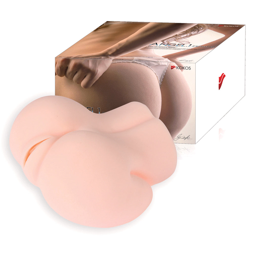 Kokos Mini Butt Angel 1 16.5cm (6.5 inches) Masturbator – Light Tone
