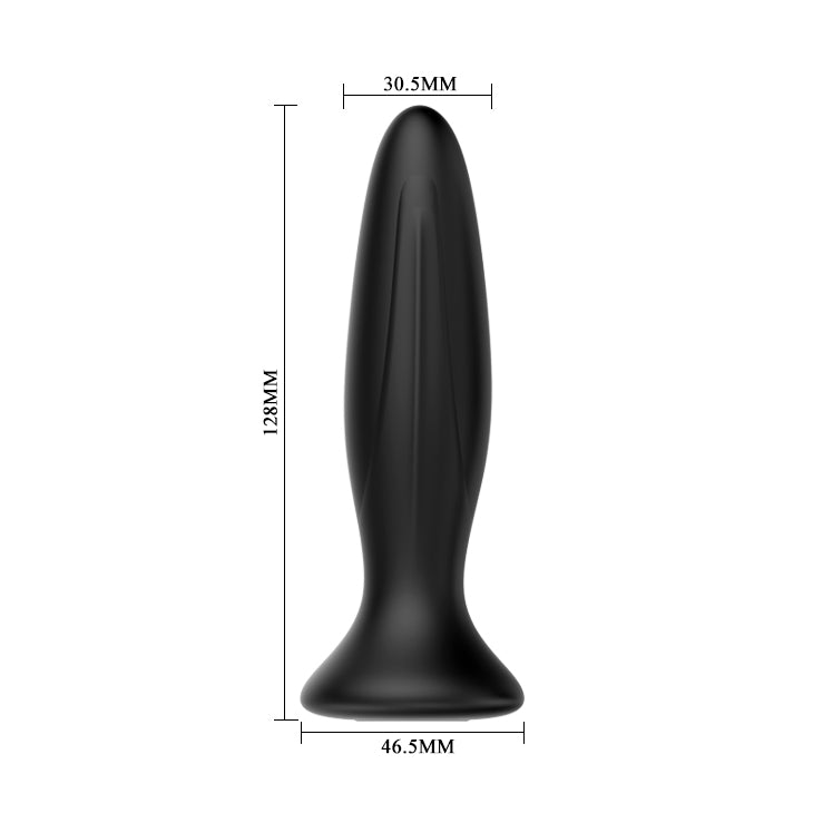 MR PLAY – USB Rechargeable Vibrating Butt Plug (12.8cm)
