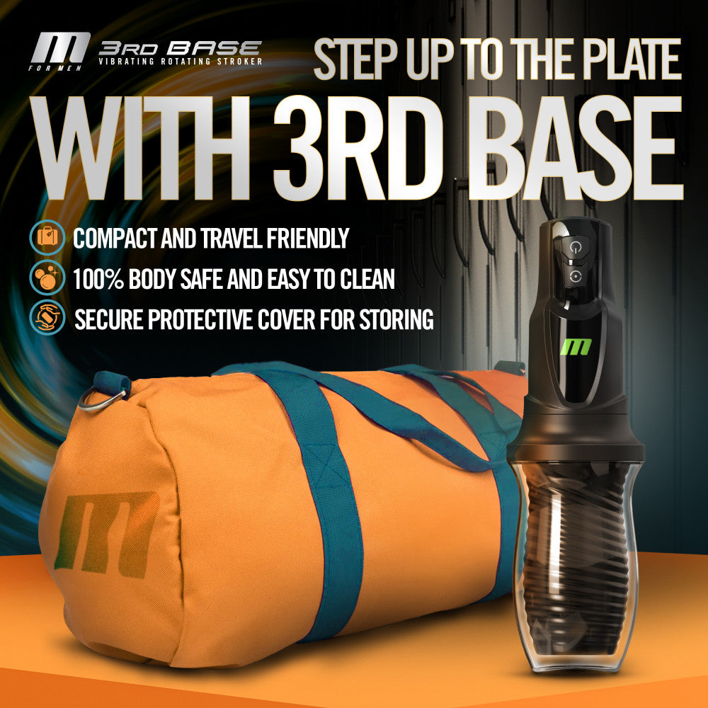 M For Men 3rd Base Auto Stroker | The Love Boulevard