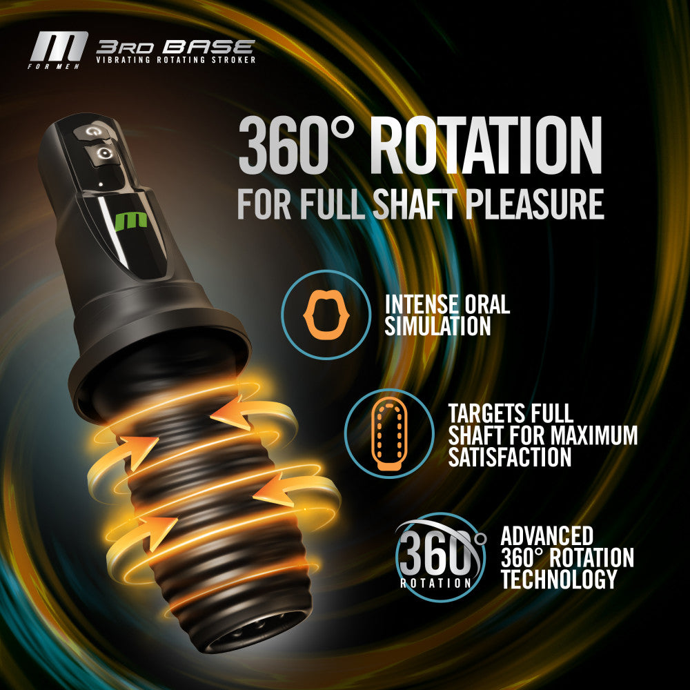 M For Men 3rd Base Auto Stroker | The Love Boulevard