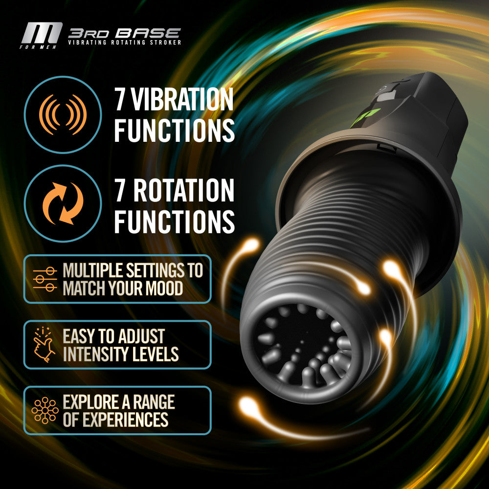 M For Men 3rd Base Auto Stroker | The Love Boulevard