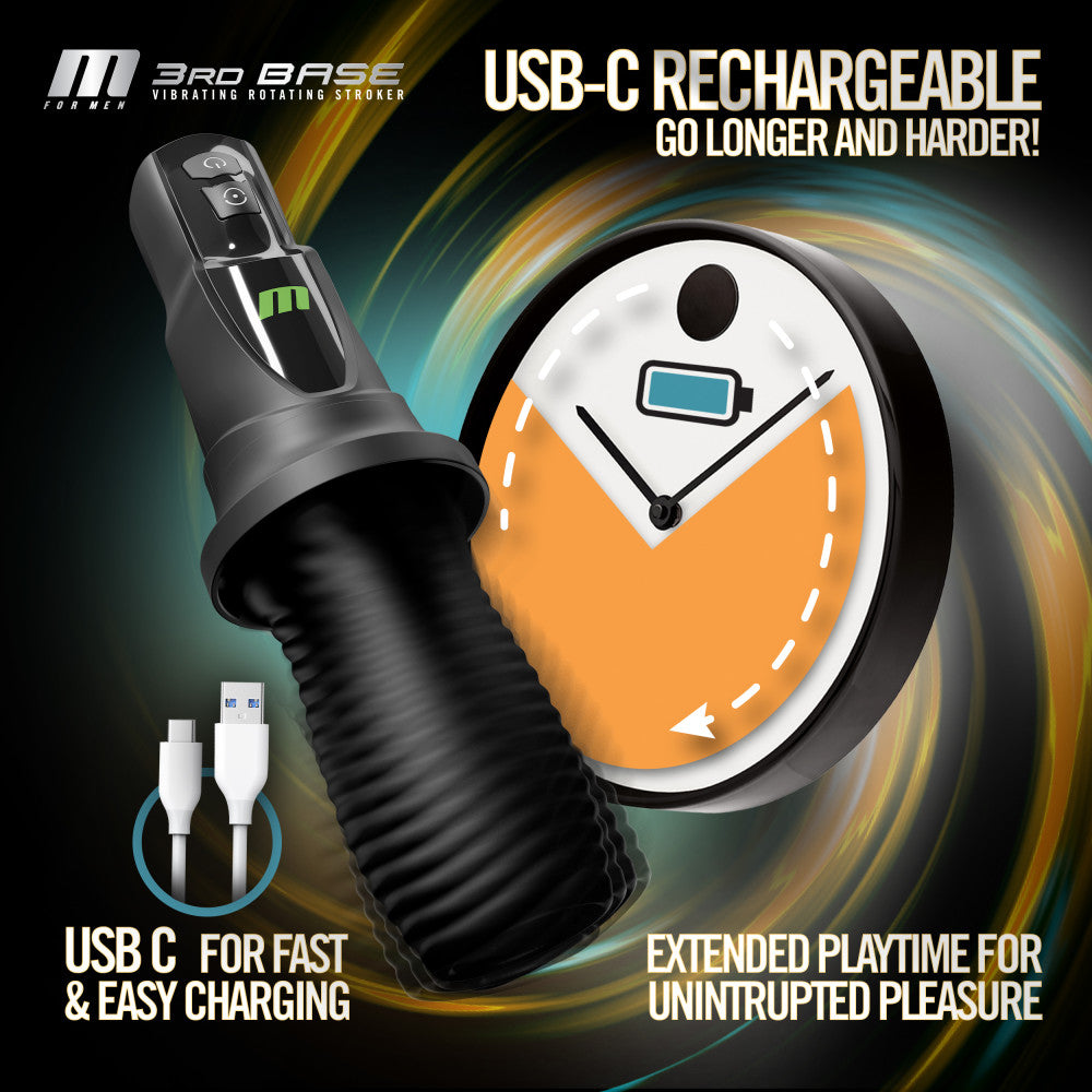 M For Men 3rd Base Auto Stroker | The Love Boulevard
