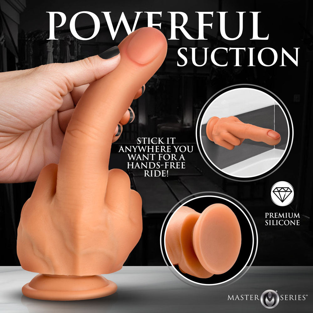 Master Series The Finger Suction Dildo | The Love Boulevard