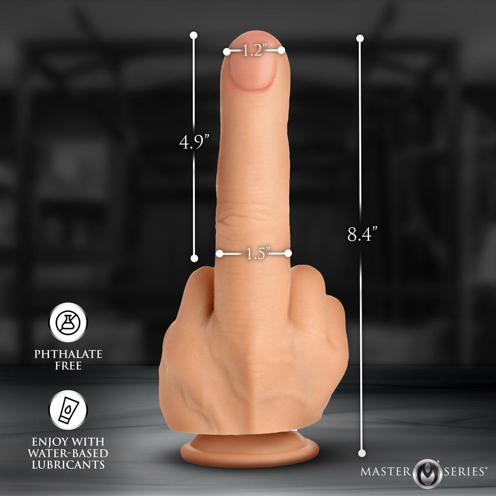 Master Series The Finger Suction Dildo | The Love Boulevard