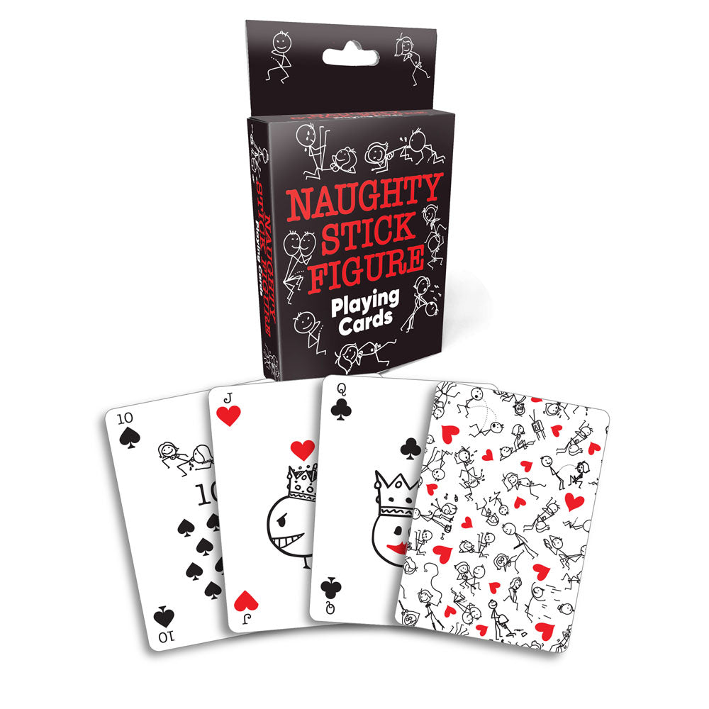 Naughty Stick Figure Playing Cards | The Love Boulevard