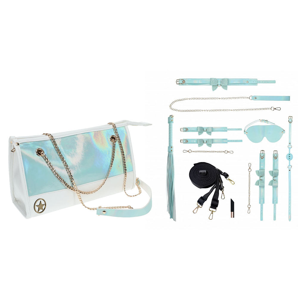 Ouch! Paris Collection 8-Piece Bondage Set with Bag | The Love Boulevard