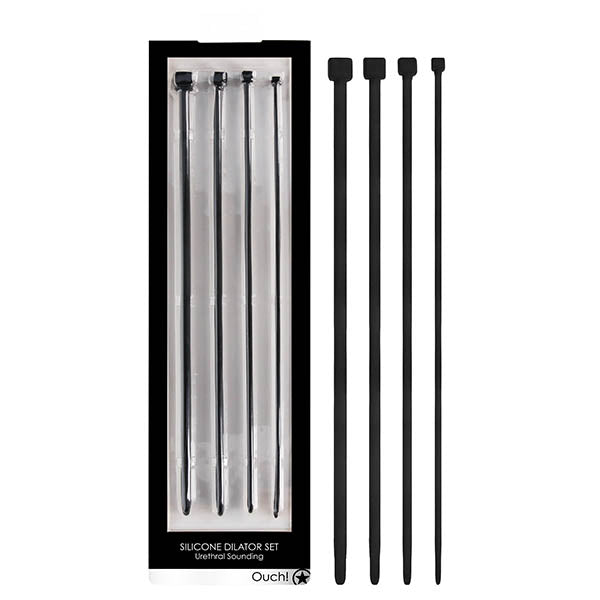 Ouch! Urethral Dilator Set - 4 Silicone Sizes | The Love Boulevard
